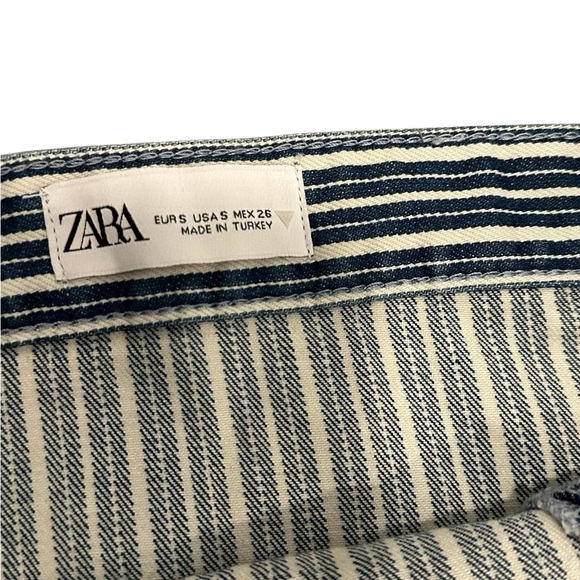 NWT ZARA Strapless Blue Striped Denim Mini Dress S Coastal Cowgirl Vibes
A202 - Picture 4 of 8